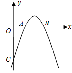 如图,已知抛物线y=-x2 bx c与x轴的两个交点分别为a(x1,0),b(x2,0),且